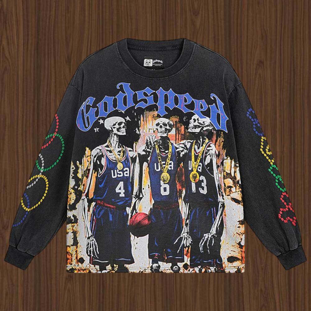 Godspeed Men's Black Long Sleeve